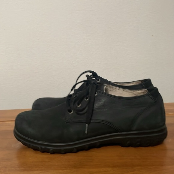 Bogs Eugene Black Leather Waterproof Lace Up Mens Low Top Shoes Size 9 main image 4